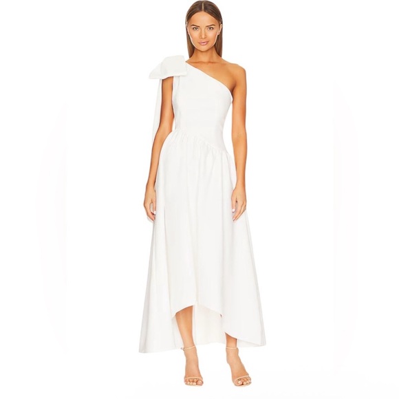 ELLIATT Liesel Dress in Ivory white size small